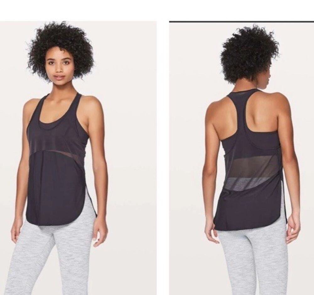 Lululemon Twist Around Tank in Boysenberry Size 10 Sporty Athleisure Running